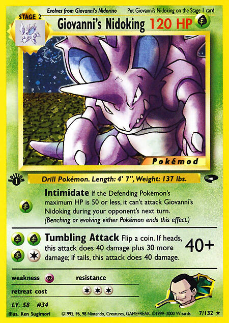 Giovanni's Nidoking Pokémod Gym Challenge 7