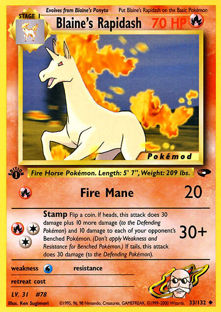 Blaine's Rapidash Pokémod Gym Challenge 33