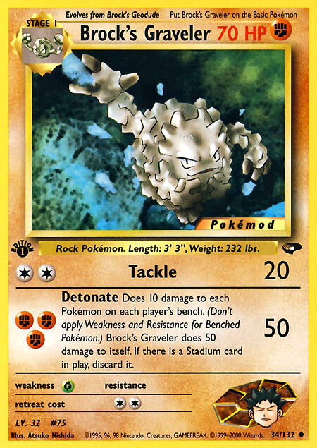 Brock's Graveler Pokémod Gym Challenge 34
