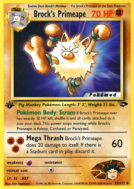Brock's Primeape Pokémod Gym Challenge 35