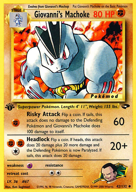 Giovanni's Machoke Pokémod Gym Challenge 42