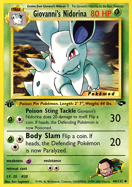 Giovanni's Nidorina Pokémod Gym Challenge 44