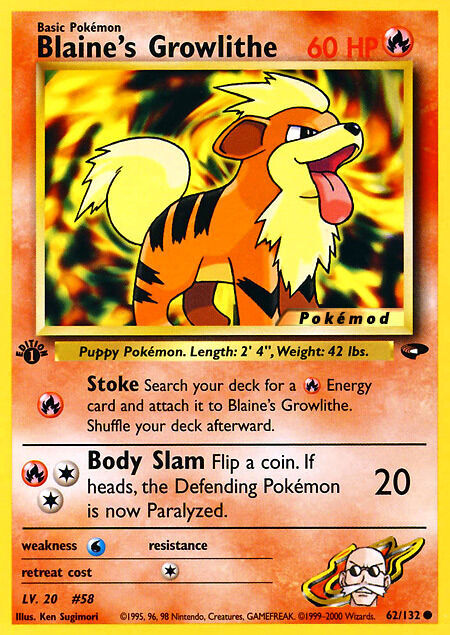 Blaine's Growlithe Pokémod Gym Challenge 62