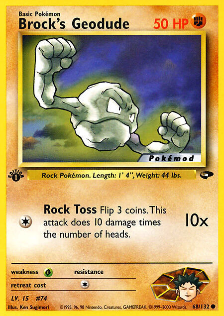 Brock's Geodude Pokémod Gym Challenge 68