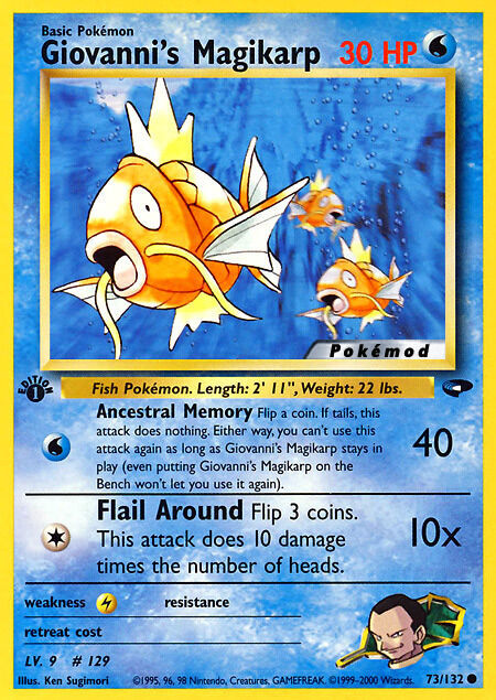 Giovanni's Magikarp Pokémod Gym Challenge 73