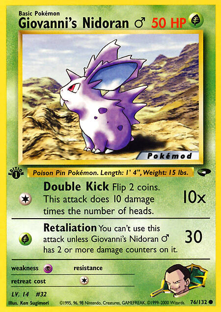 Giovanni's Nidoran♂ Pokémod Gym Challenge 76