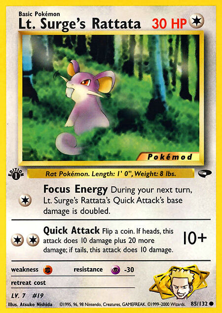 Lt. Surge's Rattata Pokémod Gym Challenge 85