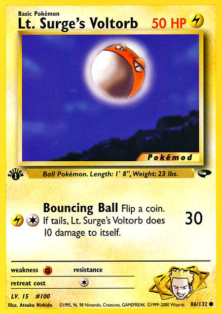 Lt. Surge's Voltorb Pokémod Gym Challenge 86