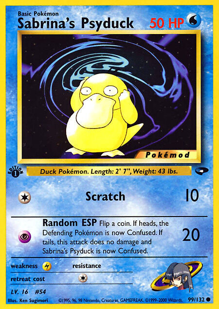 Sabrina's Psyduck Pokémod Gym Challenge 99