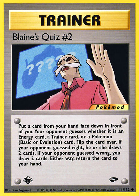 Blaine's Quiz #2 Pokémod Gym Challenge 111