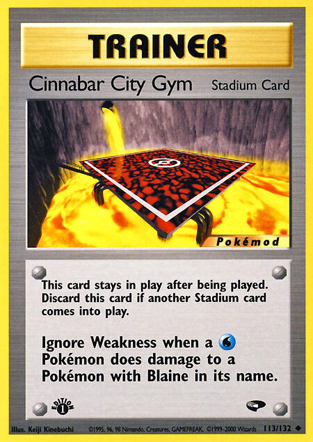 Cinnabar City Gym Pokémod Gym Challenge 113