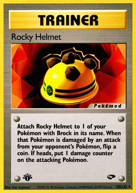 Rocky Helmet Pokémod Gym Challenge 135