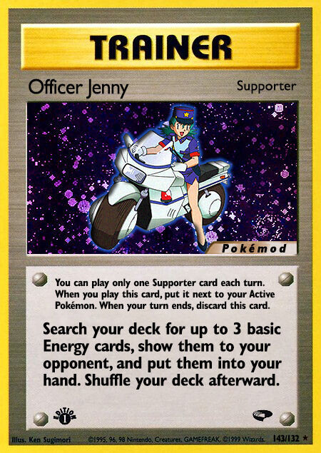 Officer Jenny Pokémod Gym Challenge 143