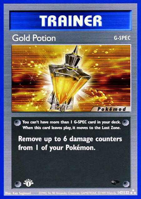 Gold Potion Pokémod Gym Challenge 147