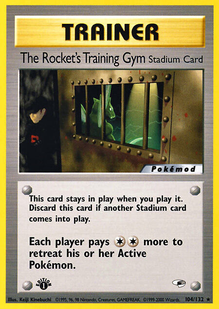 The Rocket's Training Gym Pokémod Gym Heroes 104