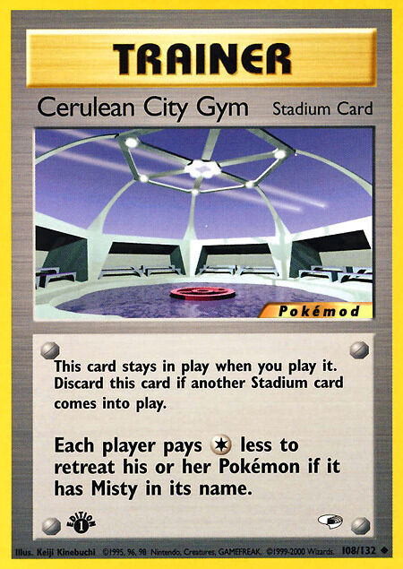 Cerulean City Gym Pokémod Gym Heroes 108