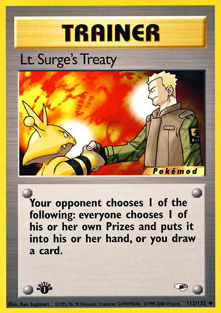 Lt. Surge's Treaty Pokémod Gym Heroes 112