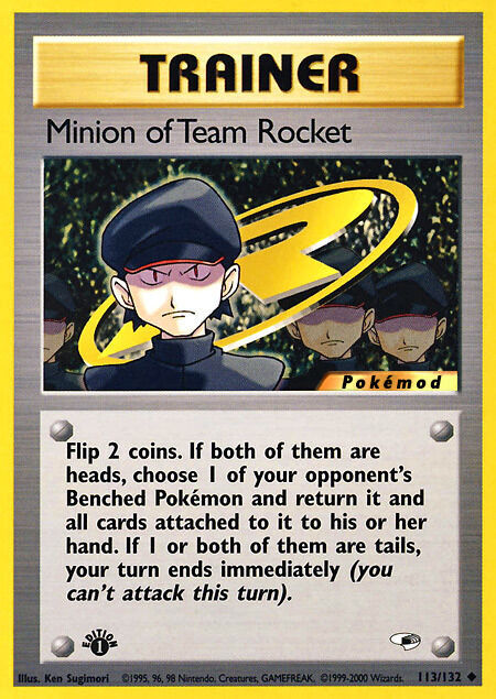 Minion of Team Rocket Pokémod Gym Heroes 113
