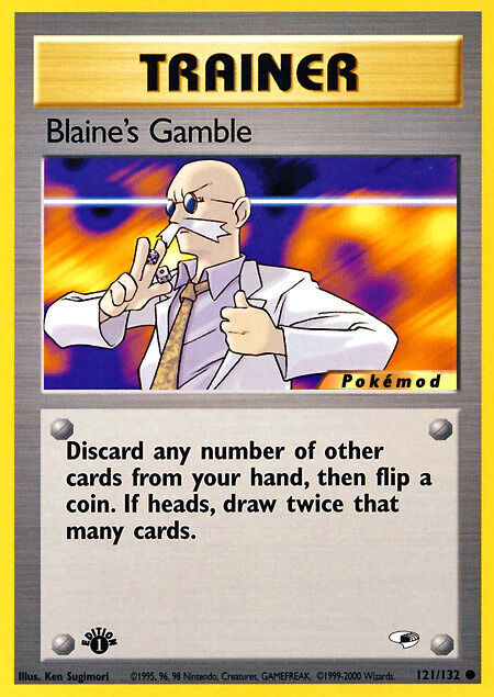 Blaine's Gamble Pokémod Gym Heroes 121