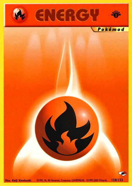 Fire Energy Pokémod Gym Heroes 128
