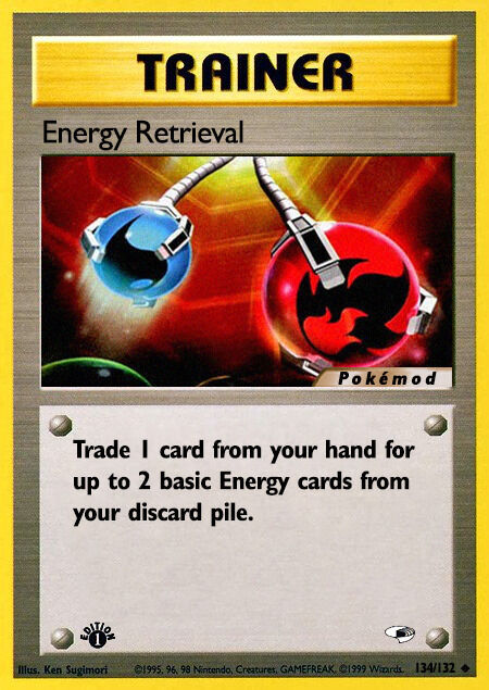 Energy Retrieval Pokémod Gym Heroes 134