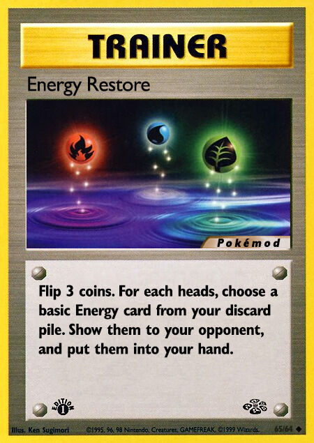 Energy Restore Pokémod Jungle 65