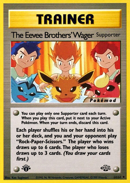 The Eevee Brothers' Wager Pokémod Jungle 68