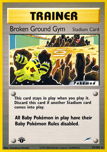 Broken Ground Gym Pokémod Neo Destiny 92