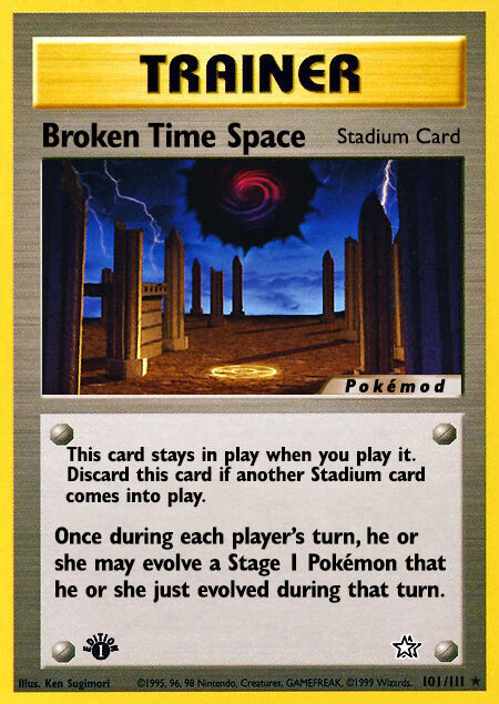 Broken Time Space Pokémod Neo Genesis 101