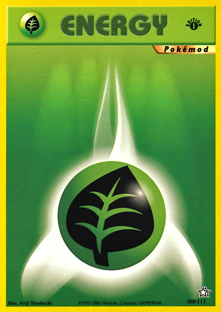 Grass Energy Pokémod Neo Genesis 108