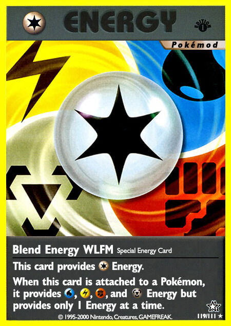 Blend Energy WLFM Pokémod Neo Genesis 119