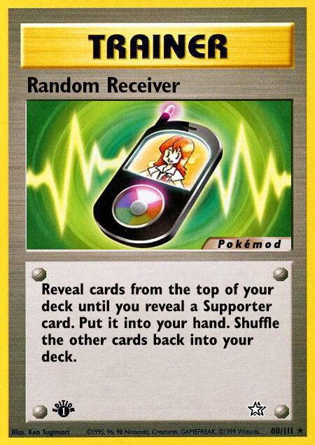 Random Receiver Pokémod Neo Genesis 88
