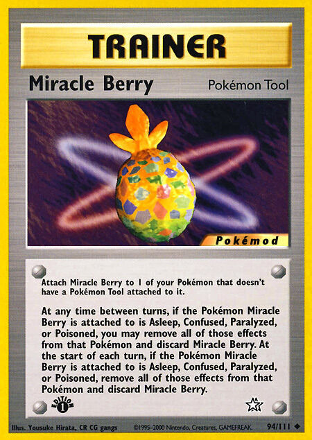 Miracle Berry Pokémod Neo Genesis 94