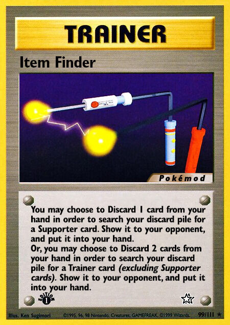 Item Finder Pokémod Neo Genesis 99