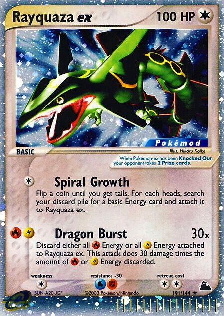 Rayquaza, Wiki Fiction Battlefield