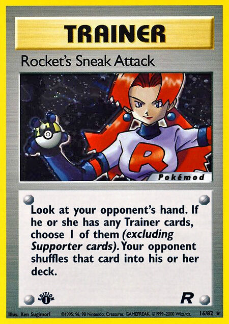 Rocket's Sneak Attack Pokémod Team Rocket 16