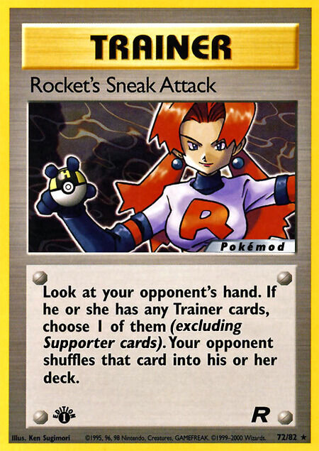Rocket's Sneak Attack Pokémod Team Rocket 72