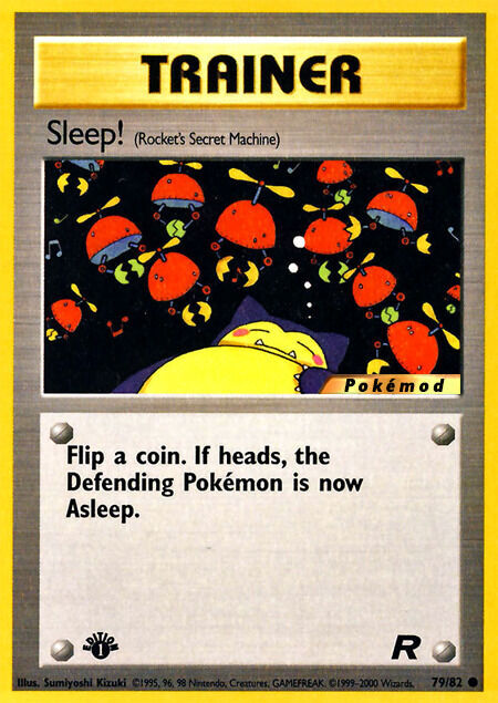 Sleep! Pokémod Team Rocket 79