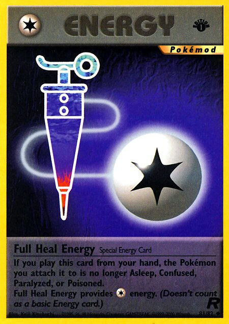 Full Heal Energy Pokémod Team Rocket 81