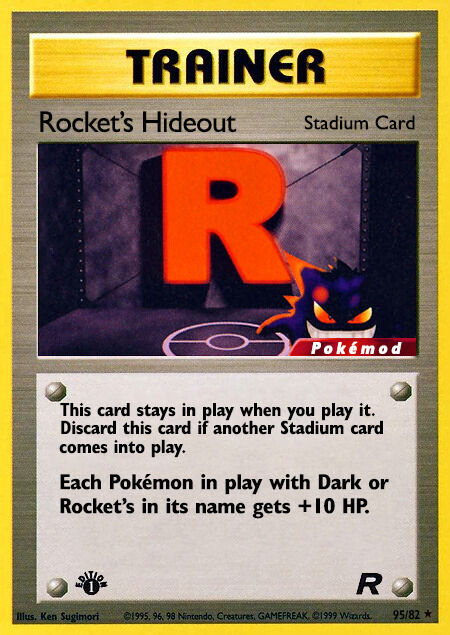 Rocket's Hideout Pokémod Team Rocket 95