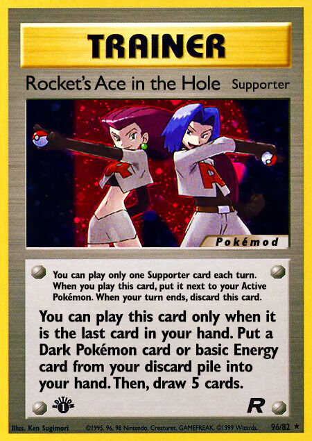 Rocket's Ace in the Hole Pokémod Team Rocket 96