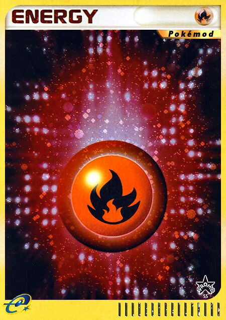 Fire Energy Pokémod Wizards Black Star Promos 55