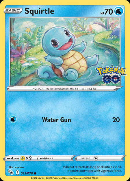 Squirtle PGO 15