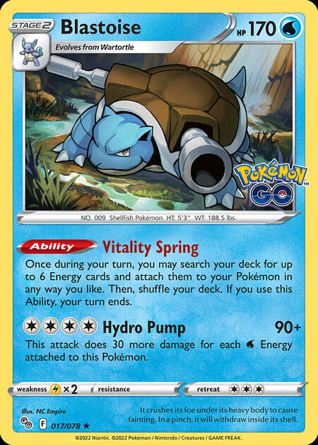 Blastoise PGO 17