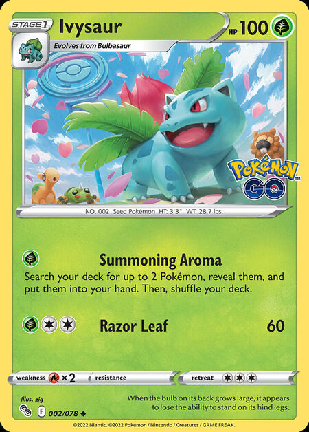 Ivysaur PGO 2