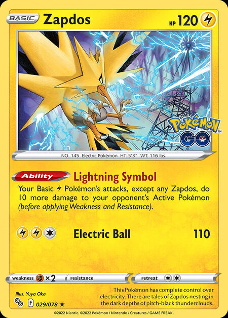 Zapdos PGO 29