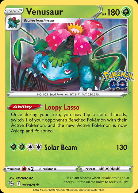 Venusaur PGO 3