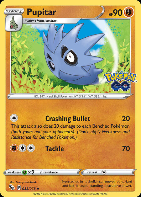 Pupitar PGO 38