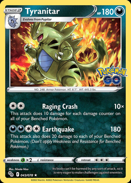 Tyranitar PGO 43