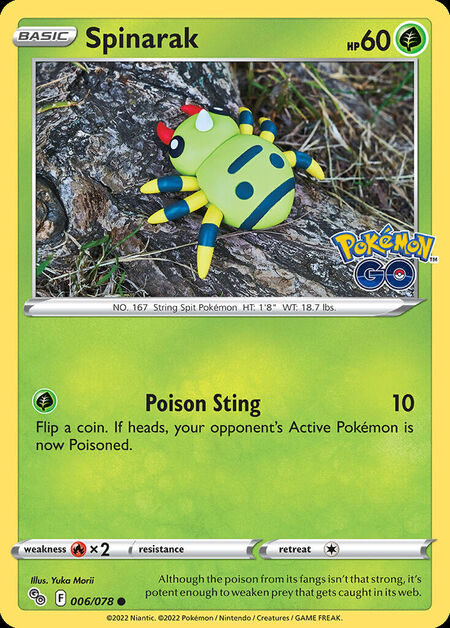 Spinarak PGO 6